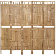 Shumee Pětidílný bambus 200 × 180 cm - Paraván