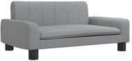 Shumee Sofa for dogs light grey 70 × 45 × 30 cm textile - Pet Bed