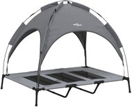 Shumee Dog bed with canopy anthracite, oxford fabric and steel - Pet Bed