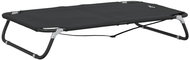 Shumee Folding dog bed anthracite, oxford fabric and steel 105 × 65 × 18 cm - Pet Bed