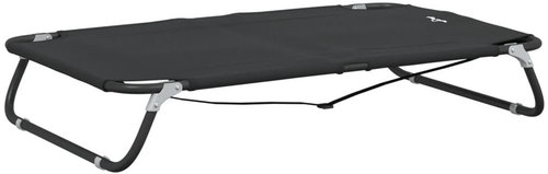 Shumee Folding dog bed anthracite, oxford fabric and steel 105 × 65 × 18 cm - Pet Bed - Main image