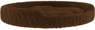 Shumee Dog bed brown 110 × 90 × 23 cm plush - Pet Bed