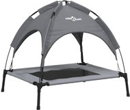 Shumee Dog bed with canopy anthracite, oxford fabric and steel - Pet Bed