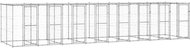 Shumee Outdoor dog pen with roof galvanized steel 19,36 m2 - Dog Pen