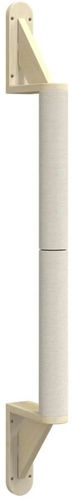 Shumee Nástěnné škrabadlo pro kočky 109 cm sisal, 172407 - Škrabadlo pro kočky - Hlavní obrázek