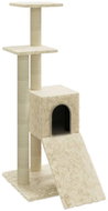 Shumee Cat scratcher with sisal posts cream 92 cm - Cat Scratcher