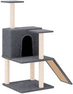 Shumee Cat scratching post with sisal posts dark grey 109 cm - Cat Scratcher
