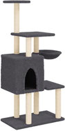 Shumee Cat scratching post with sisal posts dark grey 131 cm - Cat Scratcher