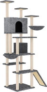 Shumee Cat scratching post with sisal posts dark grey 191 cm - Cat Scratcher