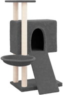 Shumee Cat scratching post with sisal posts dark grey 96 cm - Cat Scratcher