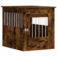 Shumee Dog kennel and end table smoked oak 64,5 × 80 × 71 cm - Dog Kennel