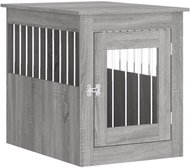 Shumee Dog kennel and end table grey sonoma 55 × 75 × 65 cm - Dog Kennel