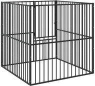 Shumee Dog barrier 4 panels black - Dog Playpen