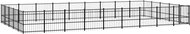 Shumee Outdoor dog pen steel 42,34 m2 - Dog Pen