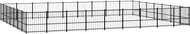 Shumee Outdoor dog pen steel 59,28 m2 - Dog Pen