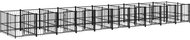 Shumee Outdoor dog pen steel 18,77 m2, 3124587 - Dog Pen