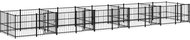 Shumee Outdoor dog pen steel 18,77 m2, 3124667 - Dog Pen