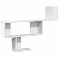 Shumee Wall shelf 100 × 15 × 70 cm, composite wood, white - Shelf