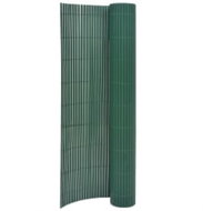 SHUMEE Oboustranný zahradní plot 110 × 400 cm zelený - Fence