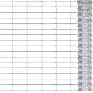 SHUMEE Zahradní plot pozinkovaná ocel 50 × 0,8 m stříbrný - Fence