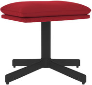 Shumee Ottoman burgundy 60 × 60 × 36 cm velvet, 341631 - Footstool