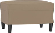 Shumee Cappuccino footstool 60 × 50 × 41 cm faux leather, 349292 - Footstool