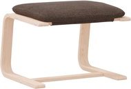 Shumee Ottoman dark brown 51 × 41 × 40 cm textile - Footstool