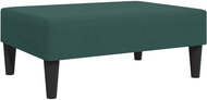 Shumee Ottoman dark green 77 × 55 × 31 cm velvet, 379559 - Footstool
