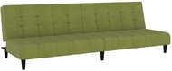 2místná rozkládací pohovka světle zelená samet, 337371 - Pohovka