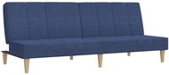 2místná rozkládací pohovka modrá textil, 337552 - Pohovka