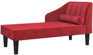 2místná pohovka vínová samet, 340719 - Pohovka