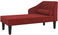 2místná pohovka vínová textil, 340727 - Pohovka