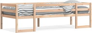 Children's bed, 90 × 200 cm, solid pine wood - Bed