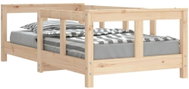 Shumee Dětská postel 70 × 140 cm masivní borové dřevo, 834426 - Postel
