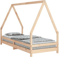 Shumee Children's bed 90 × 200 cm solid pine wood, 834483 - Bed