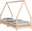 90 × 200 cm solid pine wood, 834483