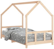 Shumee Dětská postel 90 × 200 cm masivní borové dřevo, 835718 - Postel