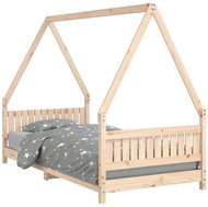 Shumee Children's bed 90 × 190 cm solid pine wood, 834507 - Bed