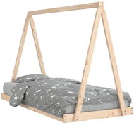 Shumee Children's bed 90 × 190 cm solid pine wood, 834531 - Bed
