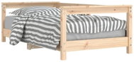 Shumee Dětská postel 70 × 140 cm masivní borové dřevo, 834396 - Postel