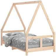 Shumee Children's bed 80 × 160 cm solid pine wood, 834459 - Bed