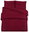 Burgundy 200 × 200 cm microfiber, without print, pillows 60 × 70 cm