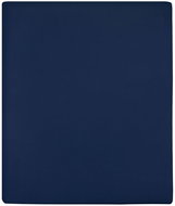 Shumee Jersey 2 pcs navy blue 140 × 200 cm cotton - Bedsheet