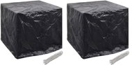 SHUMEE Plachty na zahradní vodní nádrž 2 ks 8 oček 116 × 100 × 120 cm - Garden Furniture Cover