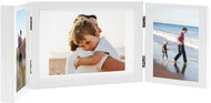 Shumee Three-piece photo frame 2 × 13 × 18 cm, 28 × 18 cm, white - Photo Frame