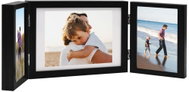 Shumee Three-piece photo frame 2 × 13 × 18 cm, 28 × 18 cm, black - Photo Frame