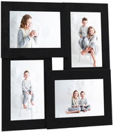 Shumee Collage photo frame, 4 pictures, 10 × 15 cm, black MDF - Photo Frame