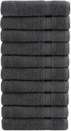 Shumee Premium 10 ks antracitové 100 × 150 cm 600g/m2 100% bavlna - Towel Set