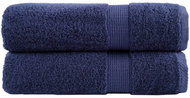 Shumee Premium na ruce 2 ks modré 50 × 100 cm 600 g/m2 100% bavlna - Towel Set