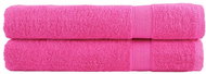 Shumee Premium 2 ks růžové 80 × 200 cm 600 g/m2 100% bavlna - Towel Set